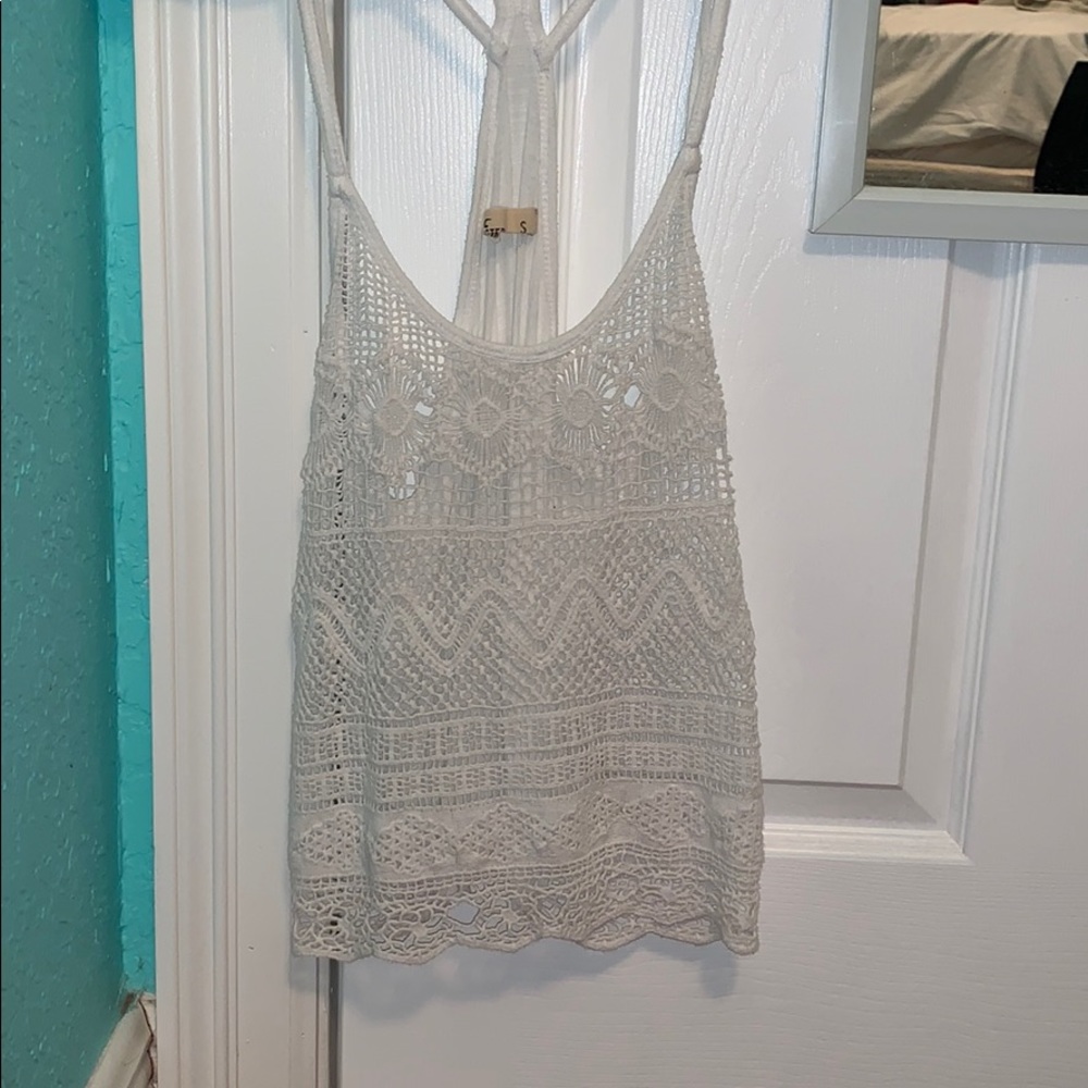Crotchet cami top
